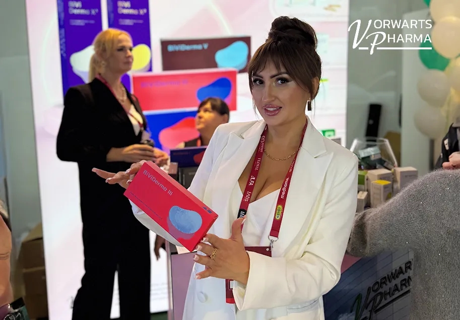Vorwarts Pharma і Vorwarts Beauty на «Анатомії Краси 2025» — головній події року у сфері естетичної медицини